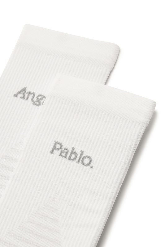 White Running Socks | Cortado Edition