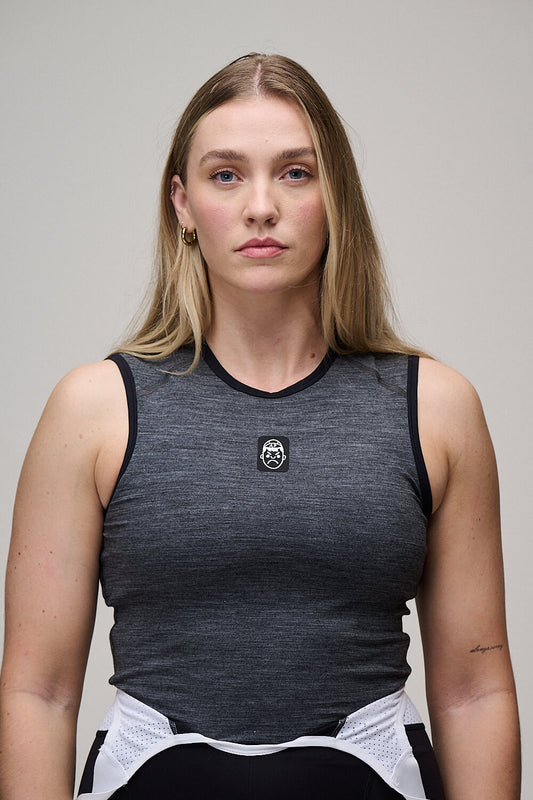 Wool Cycling Base Layer | Graphite