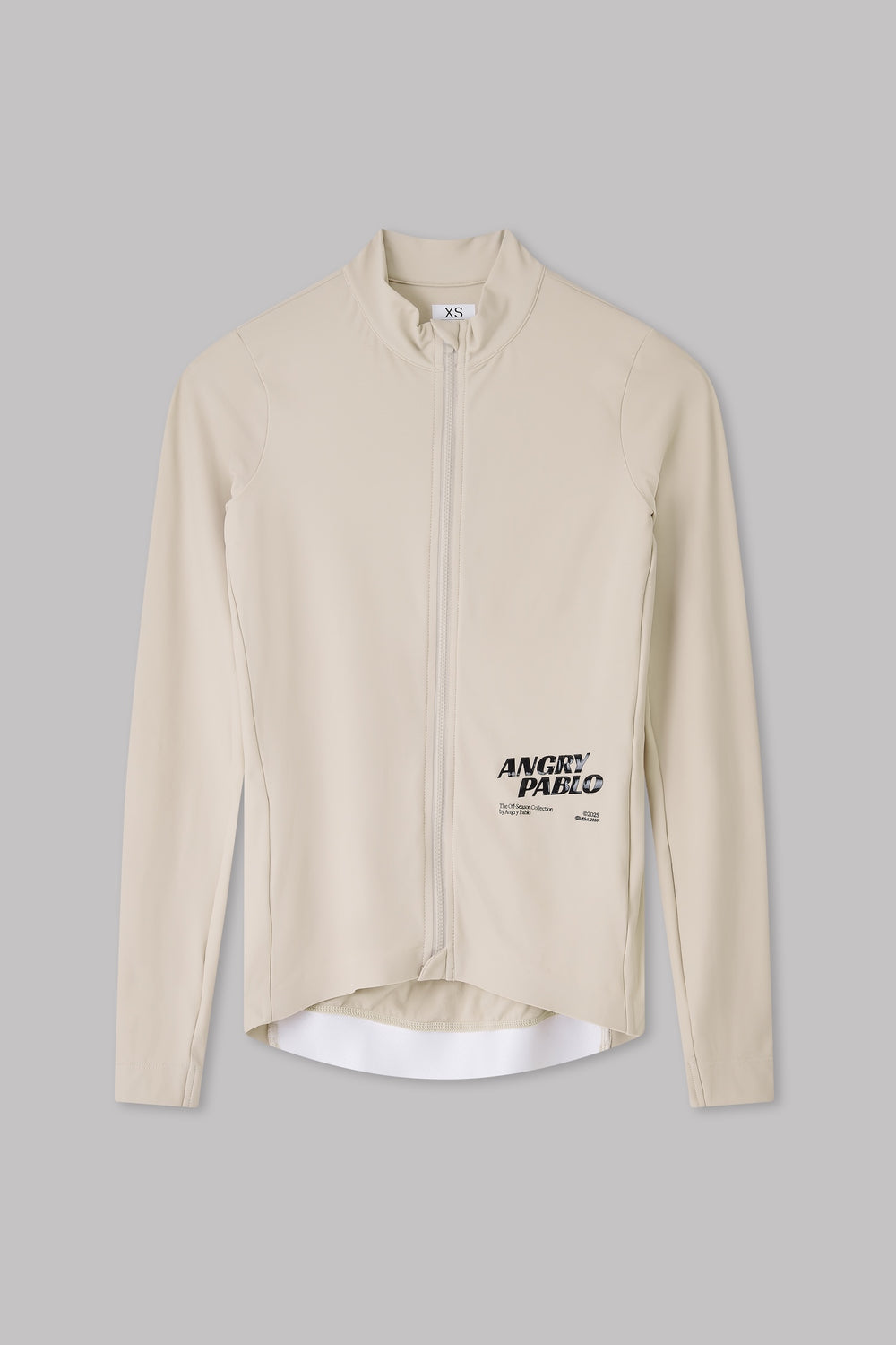 Off-Season Long Sleeve Cycling Jersey | Chalk