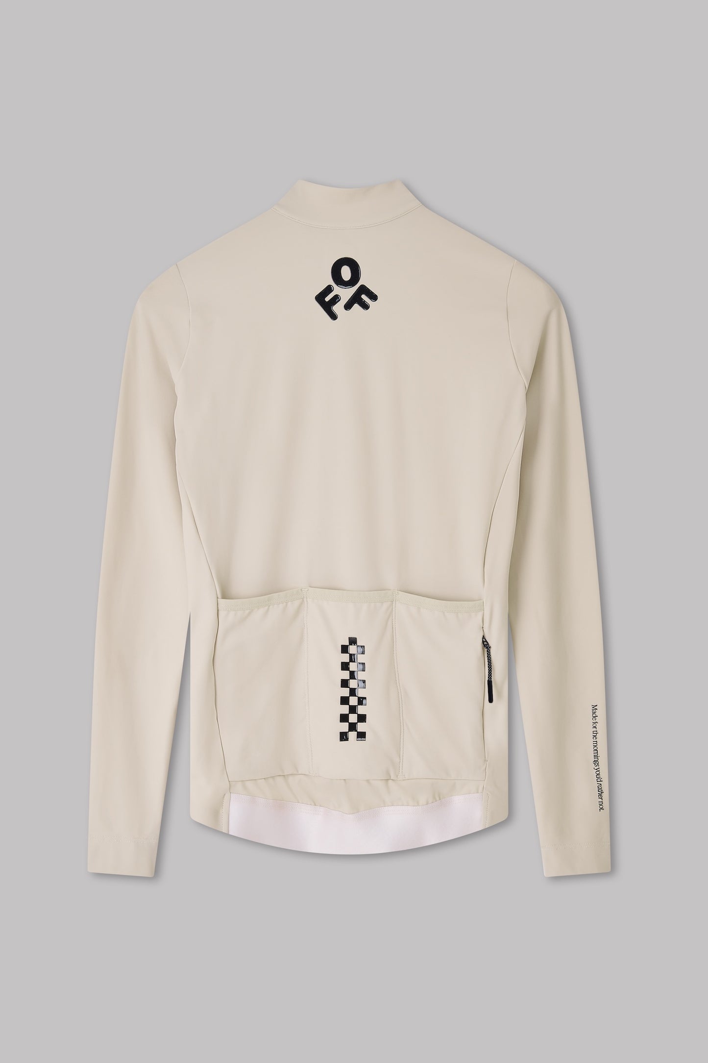 Off-Season Long Sleeve Cycling Jersey | Chalk