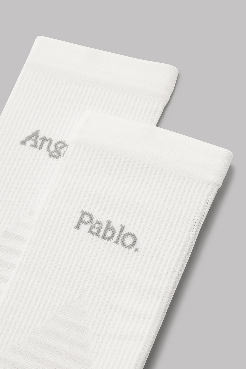 White Running Socks | Cortado Edition