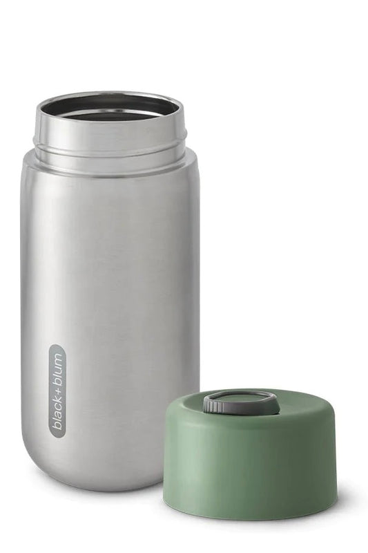 Insulated Steel Travel Cup / Olive